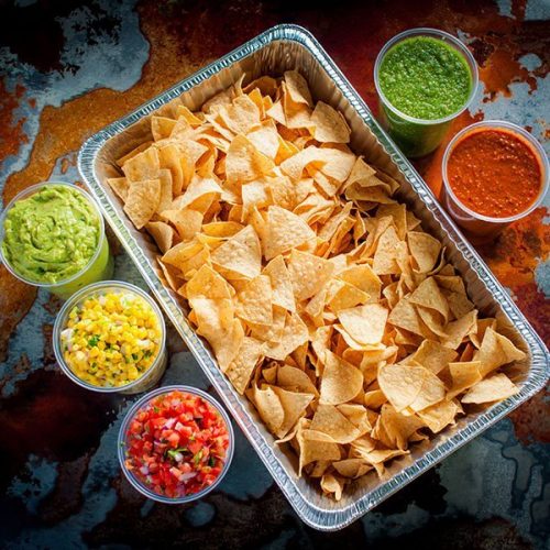 Chips and Dips Mexican Food